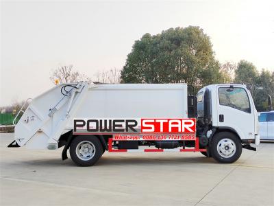 Isuzu ELF cabin single axle rear loader