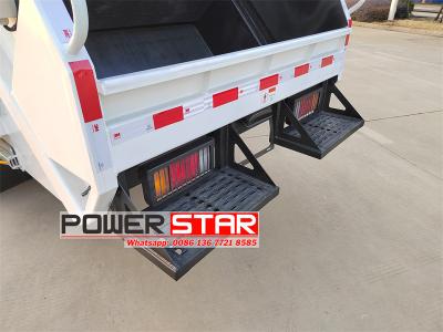 Isuzu ELF cabin single axle rear loader