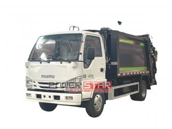 Japan Isuzu Standard Garbage Refuse Compactor Truck