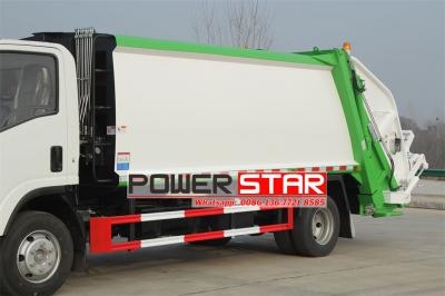 ISUZU NPR 10CBM refuse compactor truck