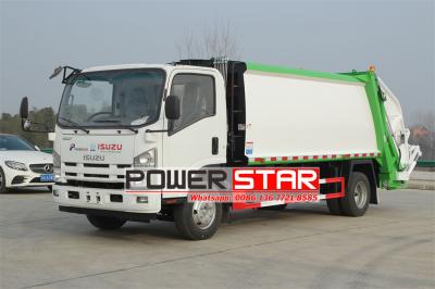 ISUZU NPR 10CBM refuse compactor truck