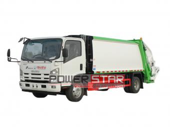 ISUZU NPR 10CBM refuse compactor truck