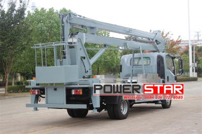 Isuzu KV100 aerial platform truck