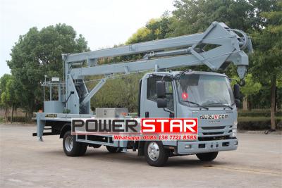 Isuzu KV100 aerial platform truck
