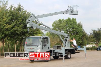 Isuzu KV100 aerial platform truck