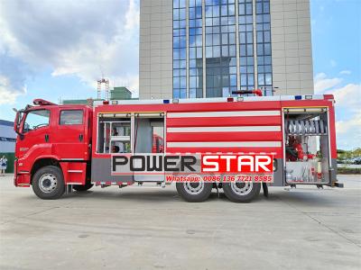 Isuzu Heavy duty water foam fire truck