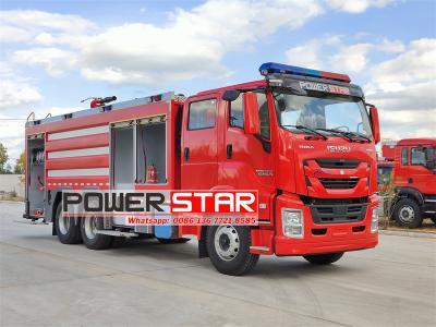 Isuzu Heavy duty water foam fire truck