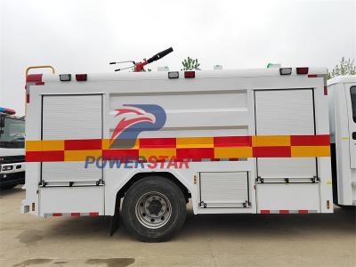 Saudi Arabia Isuzu FVR foam fire truck