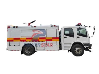 Saudi Arabia Isuzu FVR foam fire truck