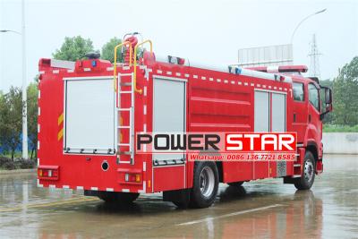 Isuzu FVR GIGA 8cbm water tank fire truck