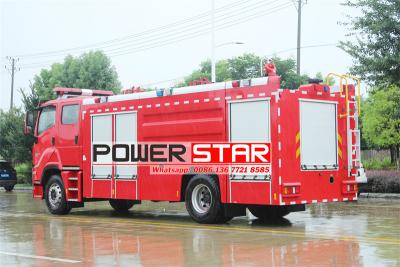 Isuzu FVR GIGA 8cbm water tank fire truck