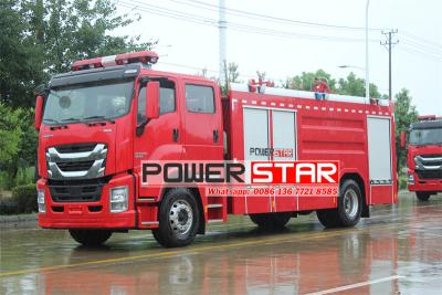Isuzu FVR GIGA 8cbm water tank fire truck