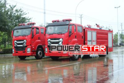 Isuzu FVR GIGA 8cbm water tank fire truck