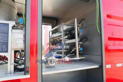 Isuzu GIGA dry powder foam fire truck