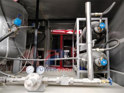 Isuzu GIGA dry powder foam fire truck