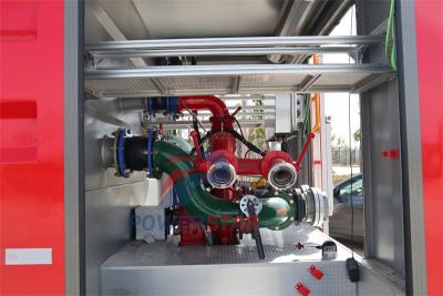 Isuzu GIGA dry powder foam fire truck