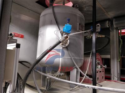 Isuzu GIGA dry powder foam fire truck