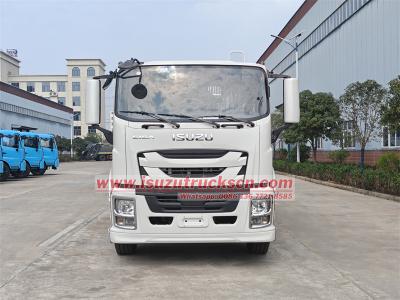 Isuzu FTR GIGA 14cbm rear loader compactor truck
