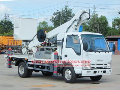 Isuzu ELF 15m aerial platform truck