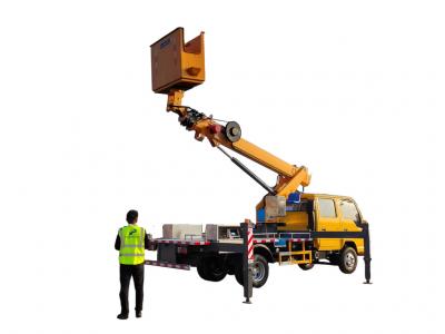 ISUZU NKR double cabin 16m aerial lift truck