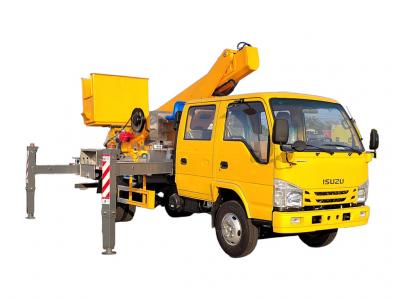 ISUZU NKR double cabin 16m aerial lift truck