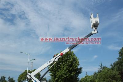 Isuzu ELF 20M telescoping aerial platform