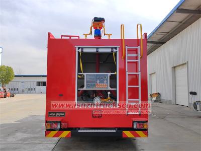 Isuzu foam water tender fire engine truck