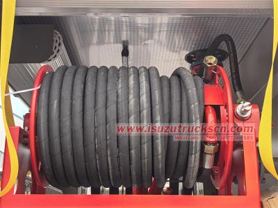 Isuzu foam water tender fire engine truck
