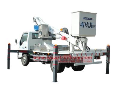 Isuzu ELF 20M telescoping aerial platform