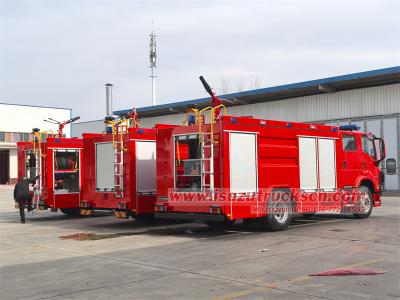 Isuzu foam water tender fire engine truck