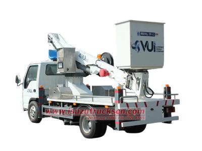 Isuzu ELF 20M telescoping aerial platform