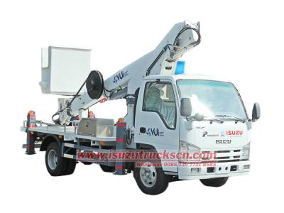 Isuzu ELF 20M telescoping aerial platform