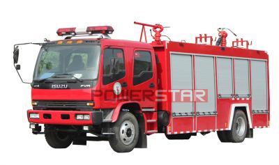 Isuzu brand new fire fighting engine,fire truck specifications