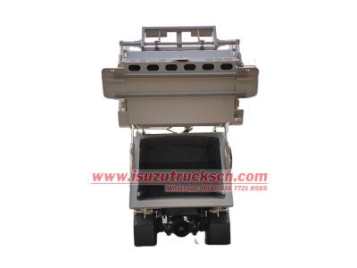 Isuzu 700P 4x4 rear loader compactor truck