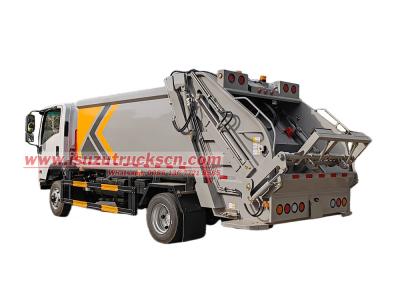 Isuzu 700P 4x4 rear loader compactor truck