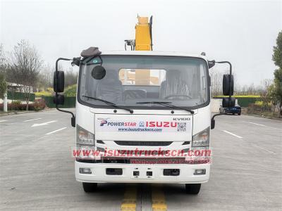 Isuzu KV100 boom crane truck