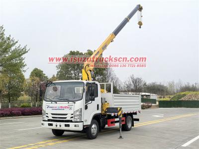 Isuzu KV100 boom crane truck