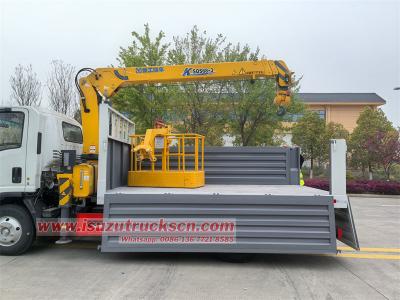 Isuzu KV100 boom crane truck