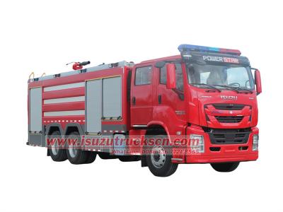 ISUZU GIGA 6×4 tender fire truck