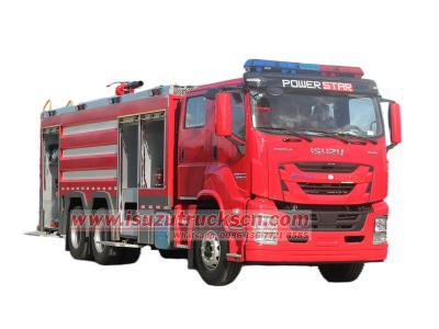 ISUZU GIGA 6×4 tender fire truck