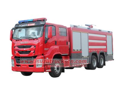 ISUZU GIGA 6×4 tender fire truck