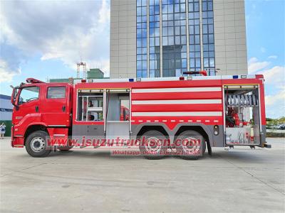 ISUZU GIGA 6×4 tender fire truck