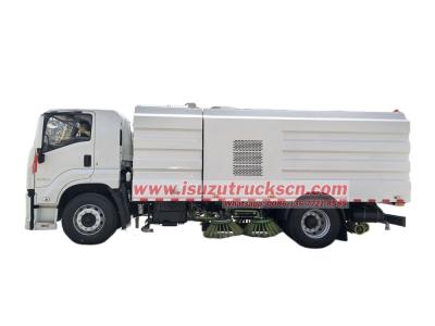 Isuzu new FTR 12cbm road sweeper truck