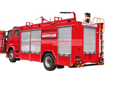 2025 New Isuzu giga Water Foam Dry Powder Fire Truck