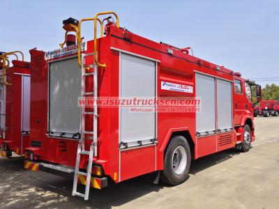 2025 New Isuzu giga Water Foam Dry Powder Fire Truck