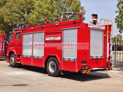 2025 New Isuzu giga Water Foam Dry Powder Fire Truck