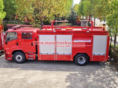 2025 New Isuzu giga Water Foam Dry Powder Fire Truck