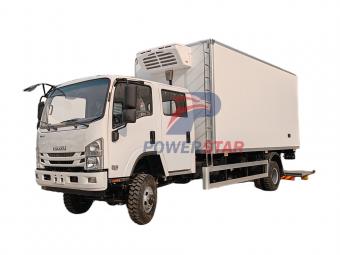 Isuzu NPR 4x4 freezer truck