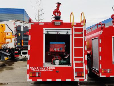 ISUZU NKR 3000 liters water tender fire truck