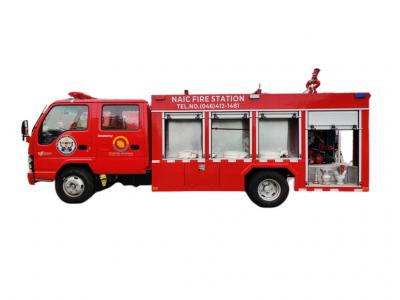 ISUZU NKR 3000 liters water tender fire truck
